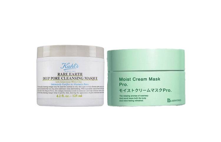 Крем + Маска Kiehl's White Clay Mask & Resurrection Grass Mask - Boxette Shop